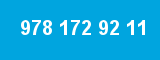 978 172 92 11